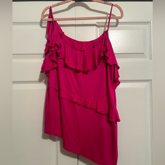 Anthropologie asymmetrical cami, never worn, XL - Picture 3 of 8